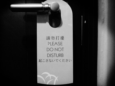 Do not disturb